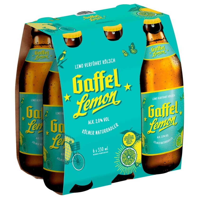 Gaffel Lemon 6x0,33l
